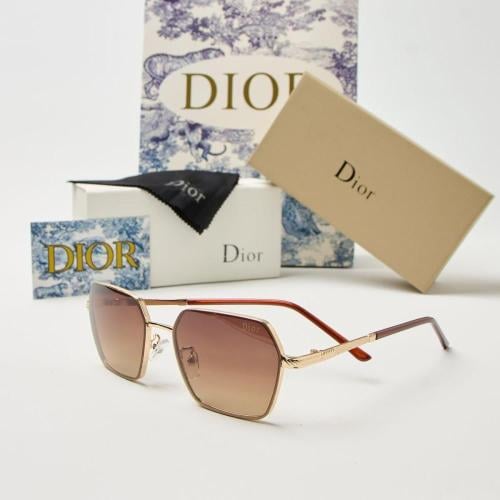 نظارة شمسية رجالي كلاسيك ديور لون بني