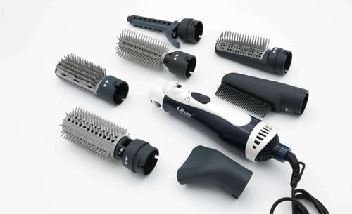 طقم تصفيف الشعر OKEMA – كحلي × أبيض | كل ستايل في...