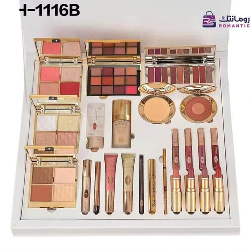 طقم مكياج MAYDREAM الأبيض الفاخر – فخامة تنبض بالن...