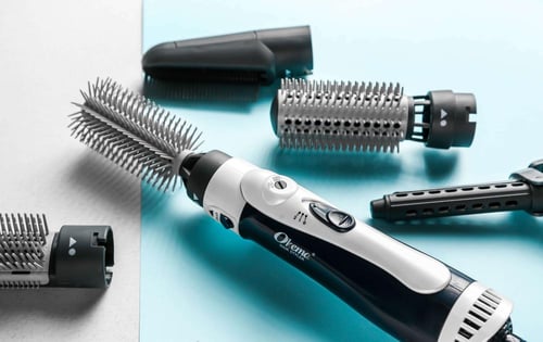 طقم تصفيف الشعر OKEMA – كحلي × أبيض | كل ستايل في...