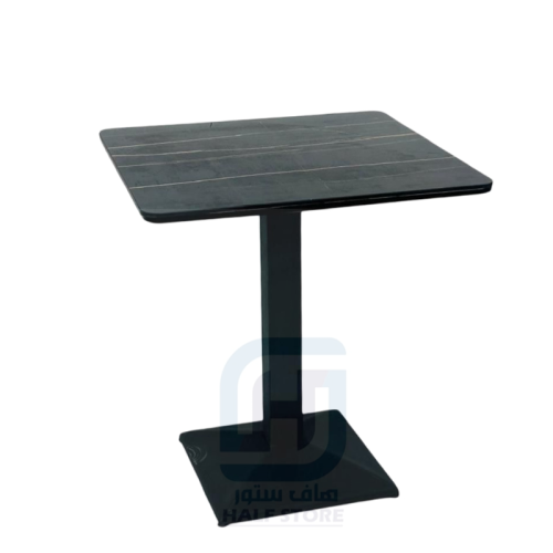 طاولة كافيه سيراميك بقاعدة حديد رقم RT-8101