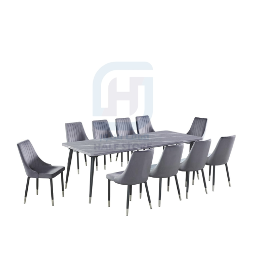 طاولة طعام رخام 10كراسي رقم M005-1