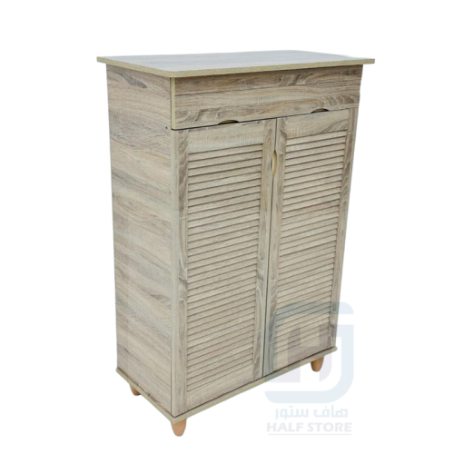 دولاب أحذية خشب ماليزي 2باب 1درج رقم SC-861516-A