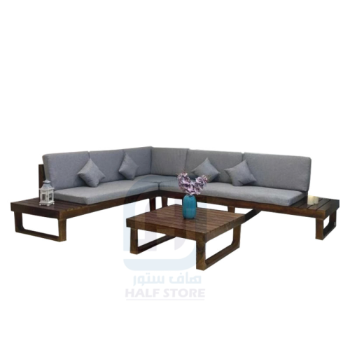 طقم جلسة خارجية خشب رقم HM5566