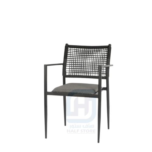 كرسي مفرد هيكل حديد اسود رقم DY-2542