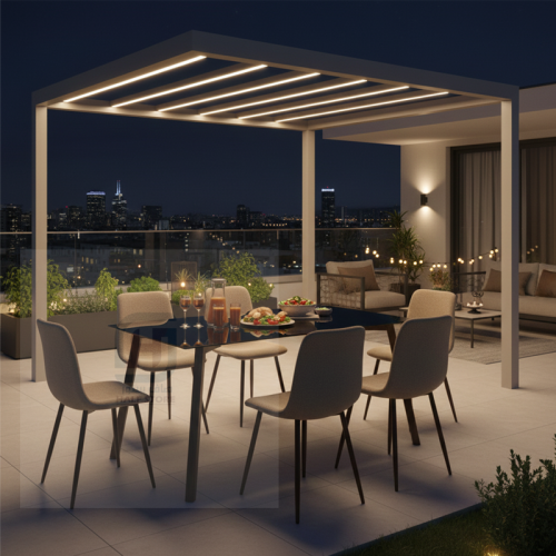 طاولة طعام زجاج اسود مستطيل هيكل حديد 6كراسي رقم 2...