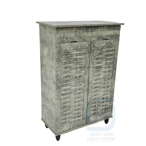 دولاب أحذية خشب ماليزي 2باب 1درج رقم SC-861516-B