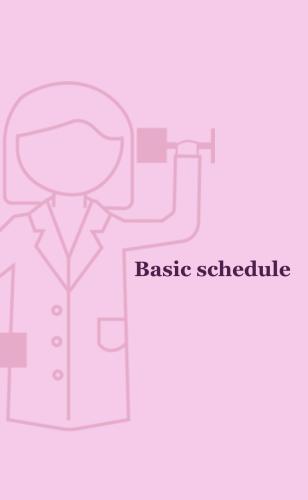 Be stronger!- Basic schedule