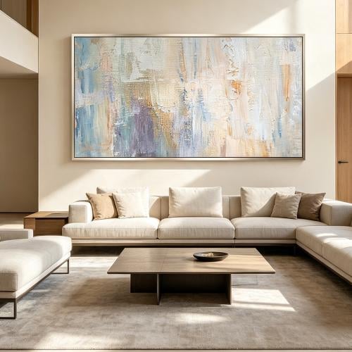لوحة عرضية تصميم مودرن للصالات والمجالس