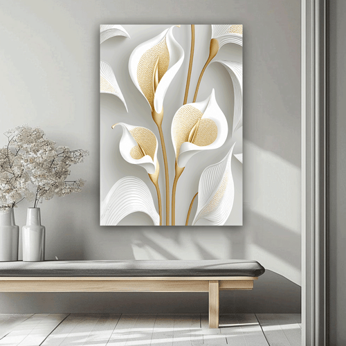 لوحة اخفاء طبلون مغناطيس ورد تصميم عصري