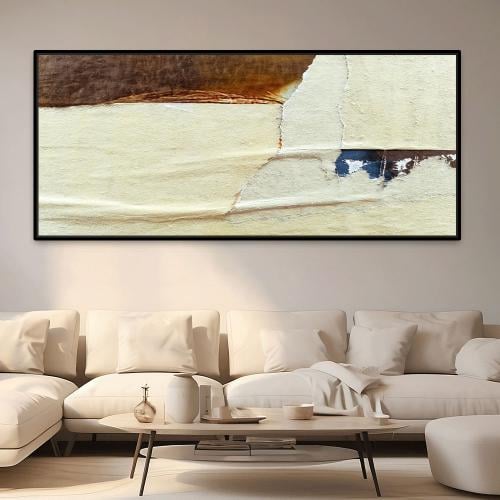 لوحة عرضية فن تجريدي تصميم عصري