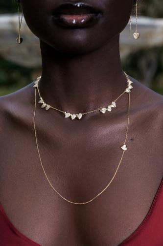 FULLOFHEARTS CHOCKER GOLD