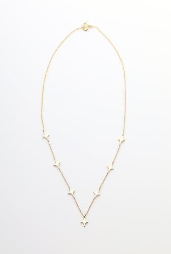 STAR METAL LONG GOLD