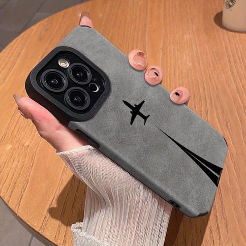 غلاف هاتف محمول بتصميم أنيق بنمط مسار الطائرة