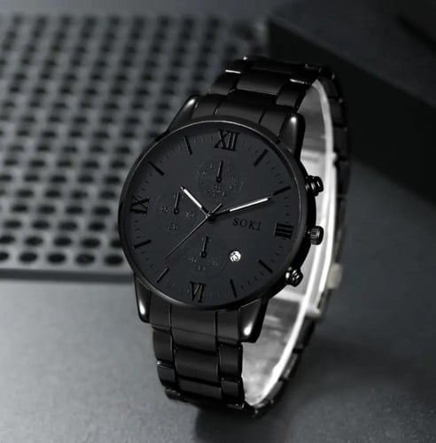 ساعة كوارتز SOKI الرجالية