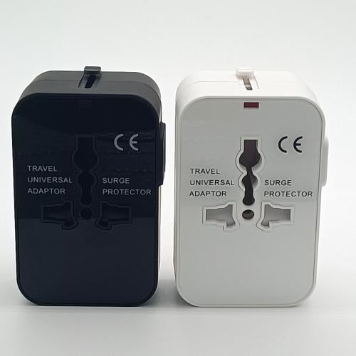 شاحن سفر مع منافذ شحن USB مزدوجة