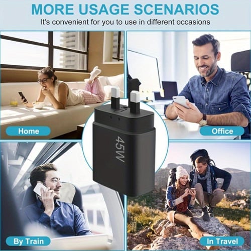 شاحن USB-C فائق السرعة