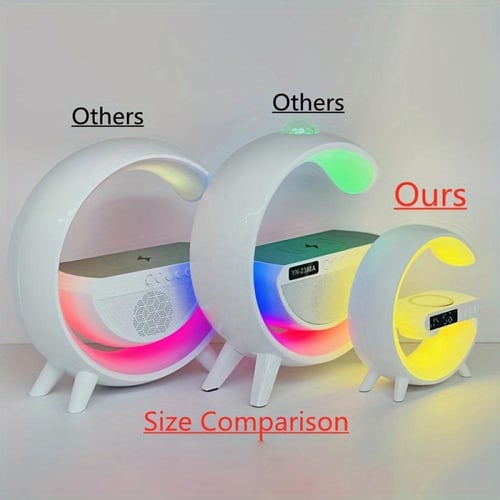 مصباح مكتب متعدد الوظائف مع شاحن