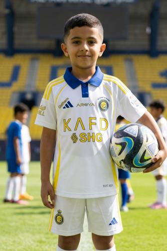 تيشيرت النصر الابيض شبابي و اطفال 2026 كورة قدم طب...