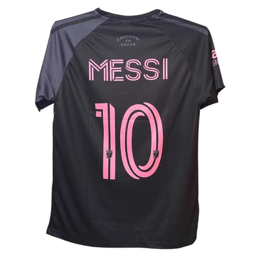 تيشيرت ميسي انتر ميامي الأسود الجديد بالرقم 10