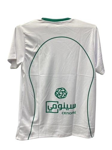 تيشيرت الأهلي الأبيض الاحتياطي الجديد 2026 رجالي ط...