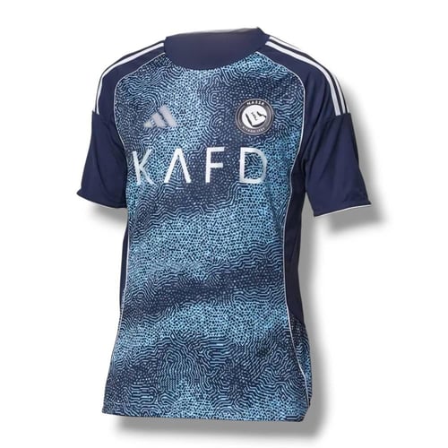 تيشيرت النصر الكحلي الثاني الجديد 2026 رجالي رقم 7...