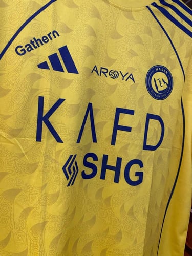 تيشيرت النصر الأساسي الجديد 2026 رجالي رقم 7 طبعة...