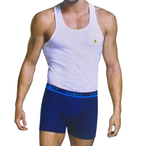 بوكسر رجالي قطن 100% بكج 3قطع جودة عالية