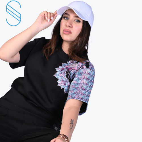 تيشيرت Unisex بطابع فلامينقو