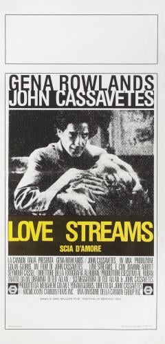 Love Streams Original 1984 Italian Locandina Movie...