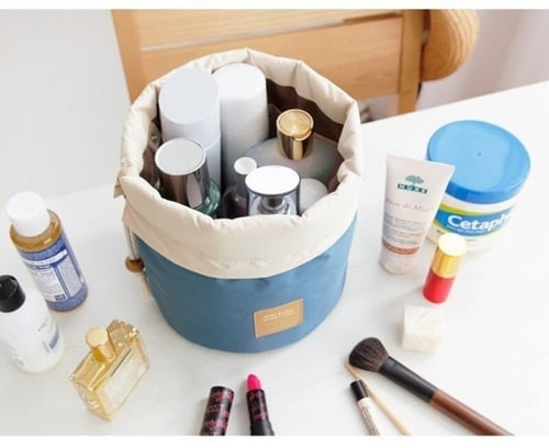 حقيبة مكياج ومستحضرات تجميل مناسبة للسفر والتنقل ش...