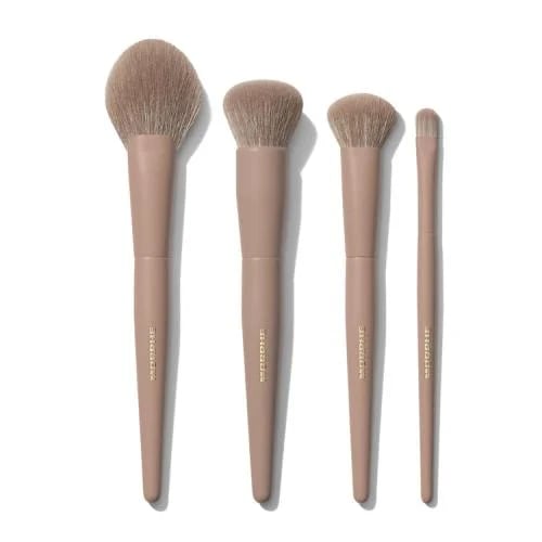 طقم فرش 4 قطع بلون الموكا ( Iced Mocha 4-Piece Face Brush Set ) من مورفي MORPHE