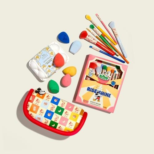 طقم فرش و اسفنجات المكياج المتعددة (Mickey Breakfa...
