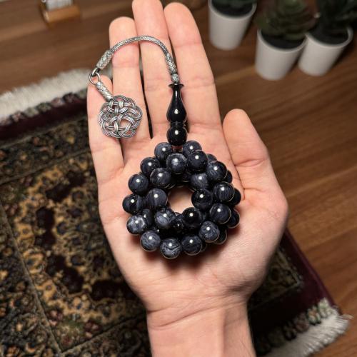 مسباح بكلايت اسمنتي مموج - طربزونه فضه