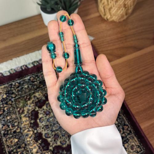 مسباح زعفراني اكوامارين تمليكة