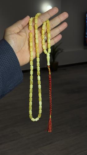 A prayer bead similar to amber