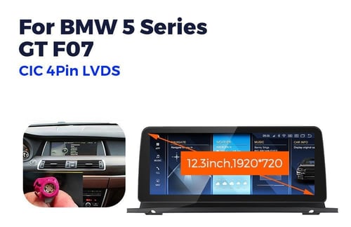 شاشة سيارة بي ام دبليو BMW 5 Serie (GT) F07 2010-2...