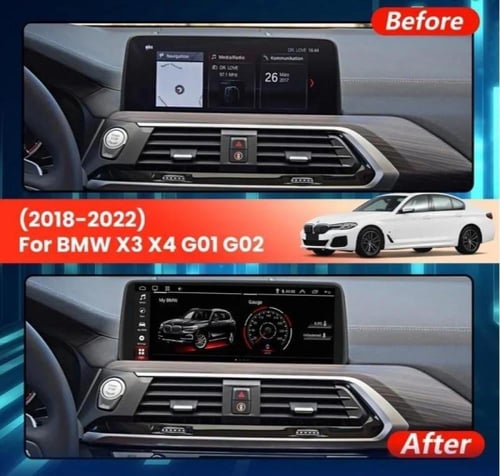 شاشة بي ام دبليو BMW X3X4 2024 -2018