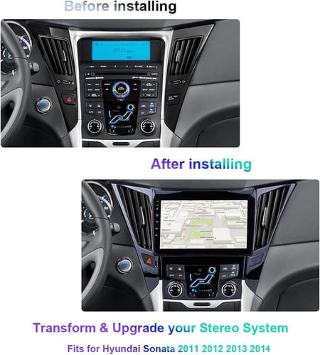 شاشة و ديكور هيونداي سوناتا 2011-2014