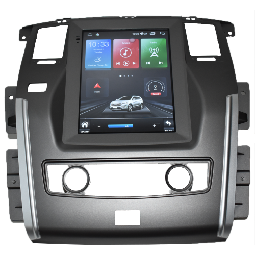 شاشة تسلا نيسان باترول 2017