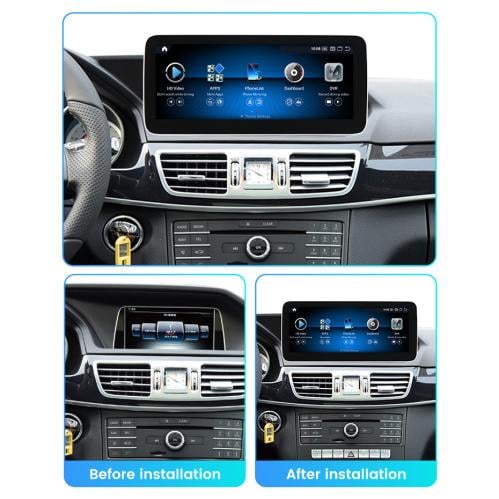 شاشة سيارة مرسيديس بنز BENZ E Class W212 2009-2016