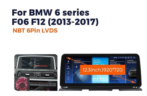 شاشة بي ام دبليو 2010-2017