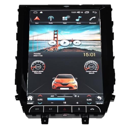 شاشة تسلا تويوتا لاند كروزر 2016-2018