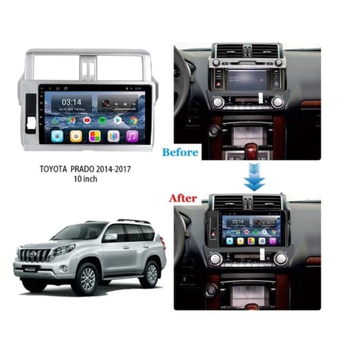 شاشة تويوتا برادو 2014-2017