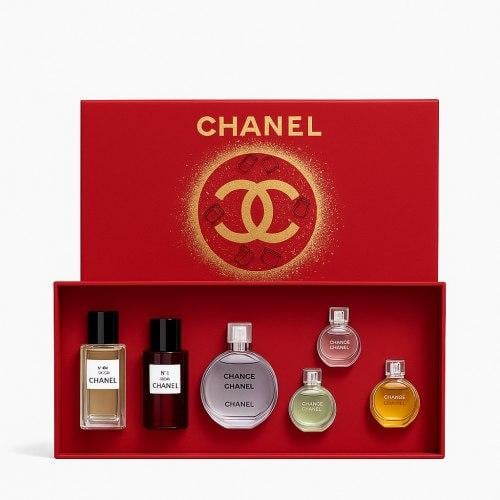 مجموعة عطور شانيل للنساء 6عطور