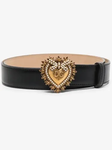 حزام dolce&gabbana اسود