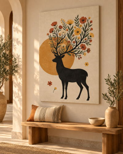 غزال مزهر | Blooming Deer
