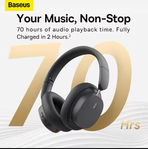 سماعة راس لا سلكيه من شركة بيسوس