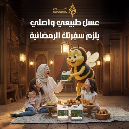 ما لك عذر 10 كيلو عسل زهور الهملايا + جيك خليط الع...