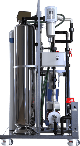 محطة إزالة عسورة المياه للمجمعات السكنية والفلل ال...